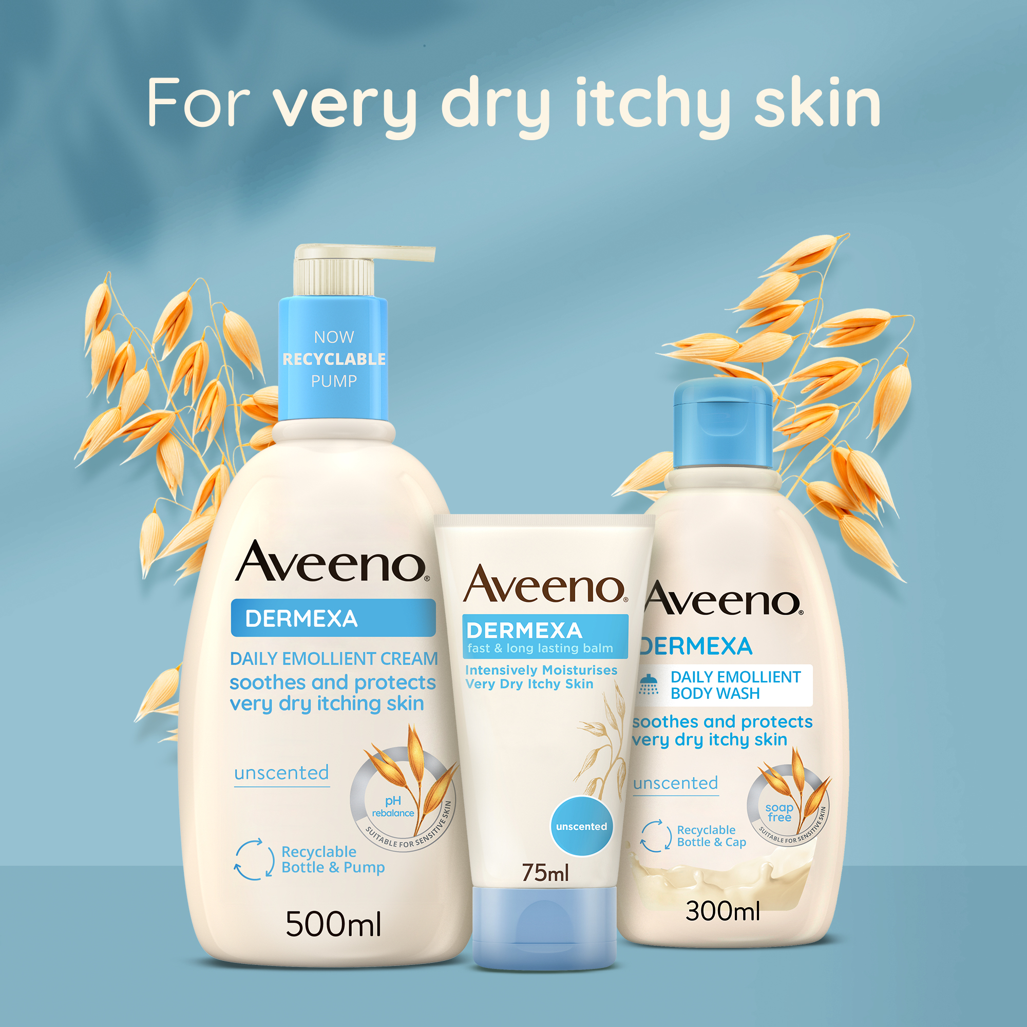 for very dry, itchy skin