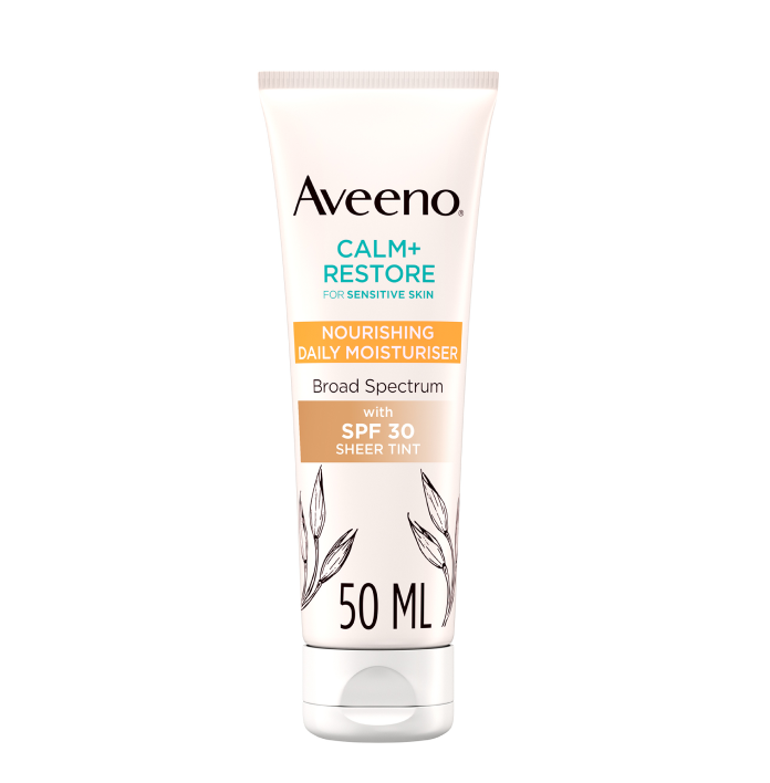 Aveeno Face Calm + Restore Nourishing Daily Moisturiser with SPF 30