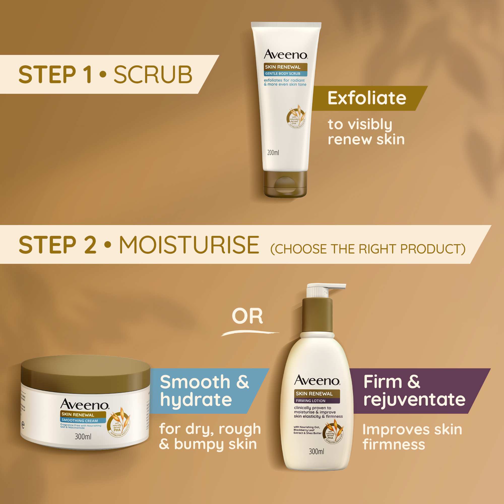 Aveeno Skin Renewal Smoothing Cream 6