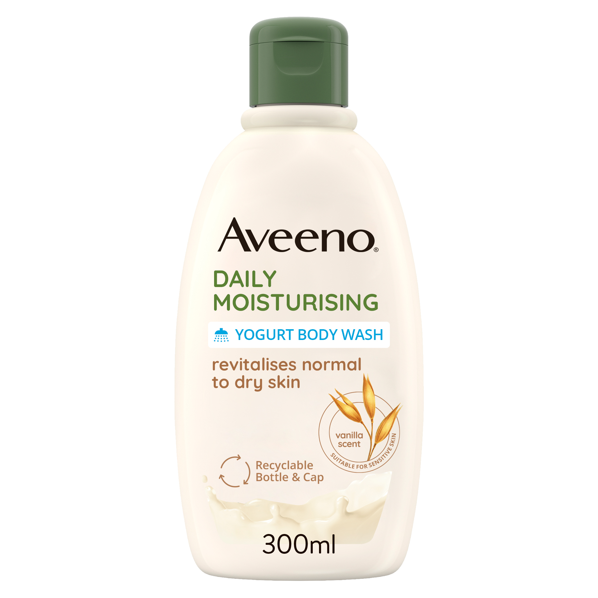 Aveeno Daily Moisturising Yogurt Body Wash Vanilla & Oat