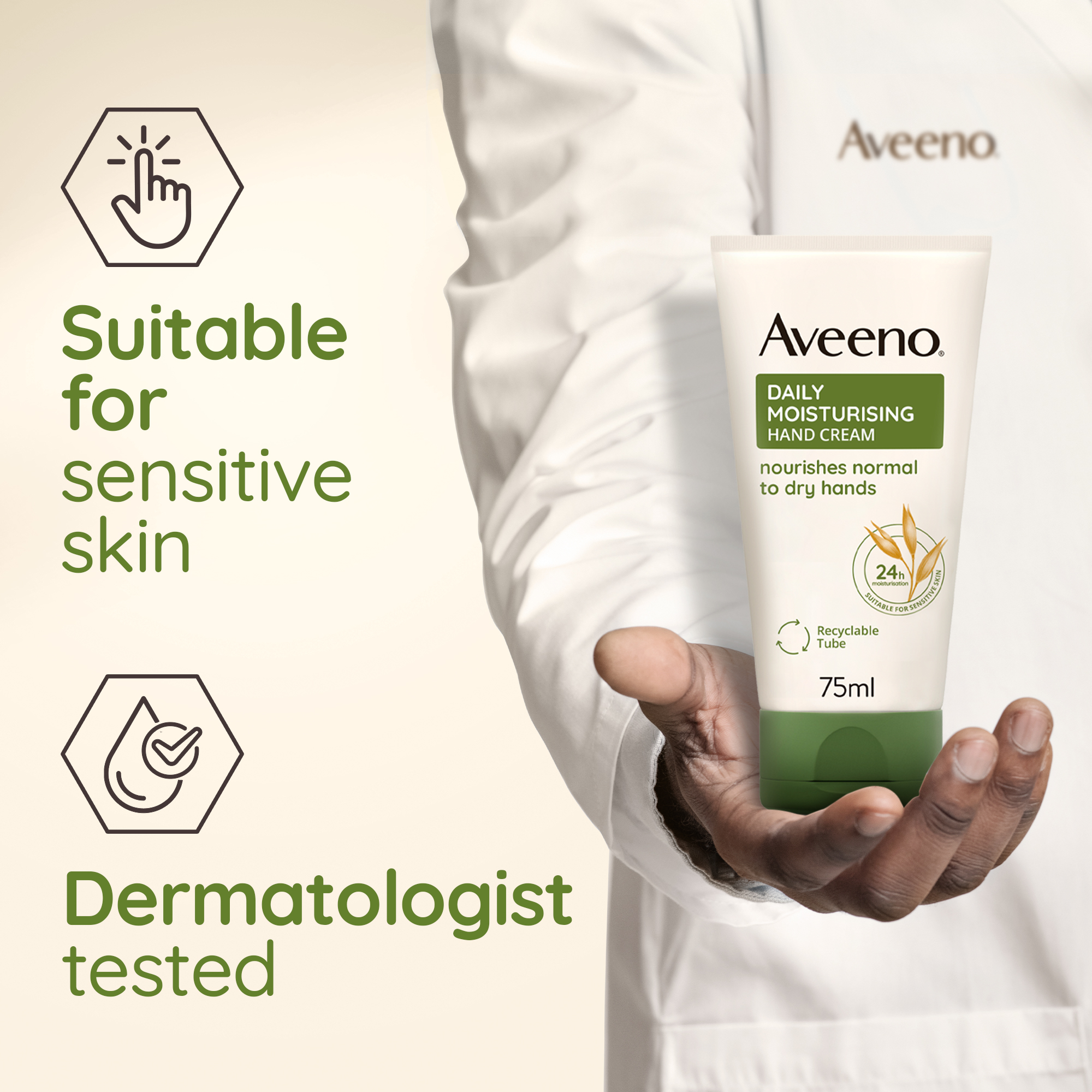 suitable for sensitive skin and dermatologist tested