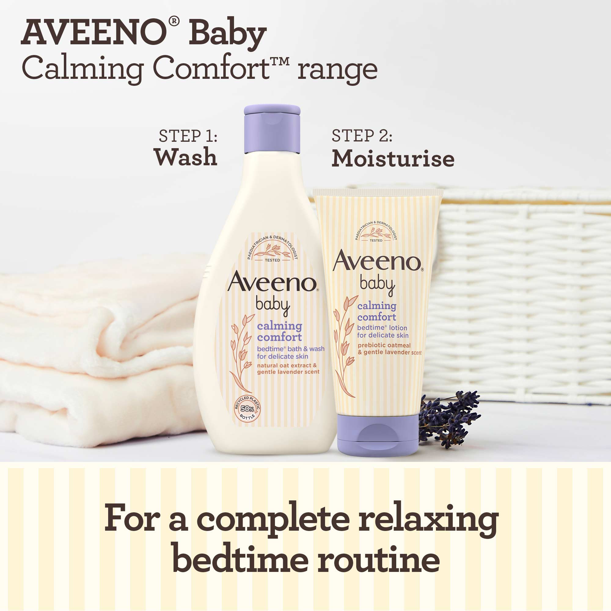 AVEENO® Baby CALMING COMFORT® Bath │ AVEENO®