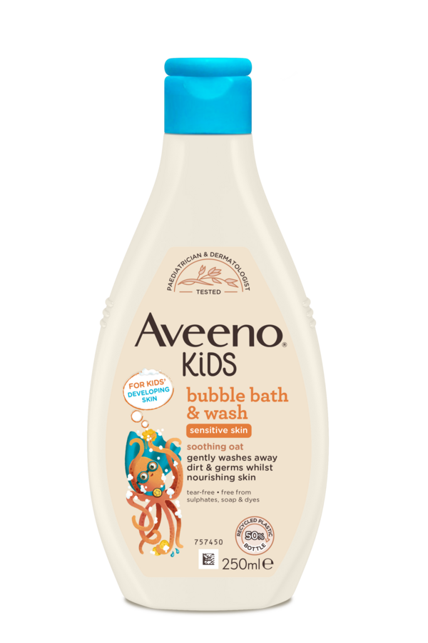 AVEENO® Kids Bubble Bath & Wash 250ml