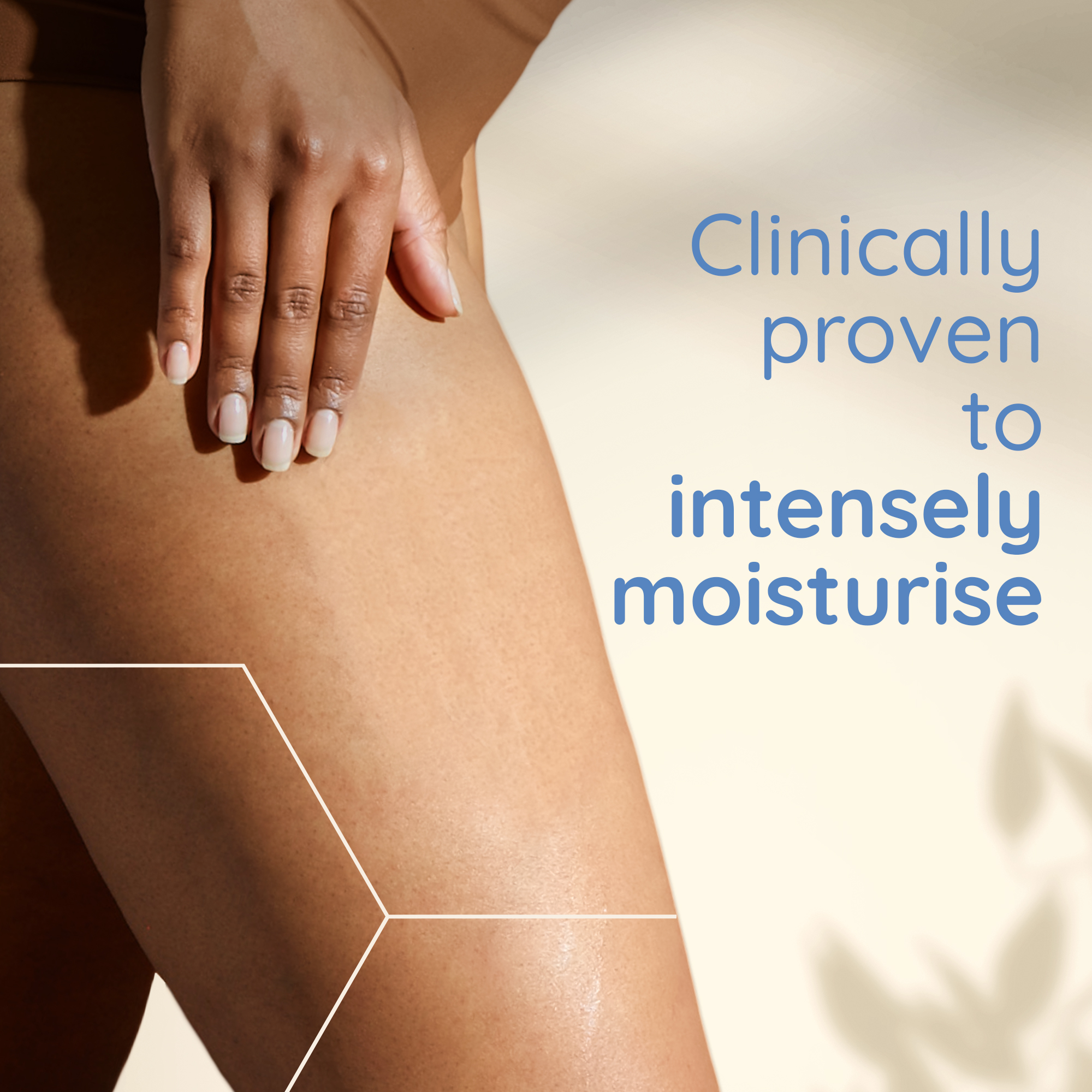 Clinically proven to intensely moisturise