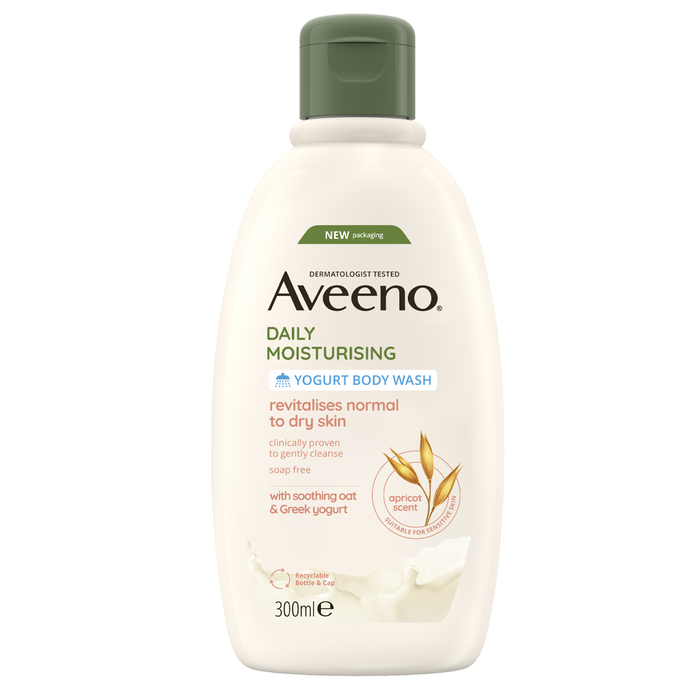 Aveeno Daily Moisturising Yogurt Body wash Apricot & honey