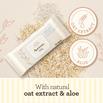 With natural oat extract & aloe