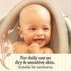 For daily use on dry & sensitive skin. Suitable for newborns
