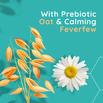 with prebotic oat & claming feverfew