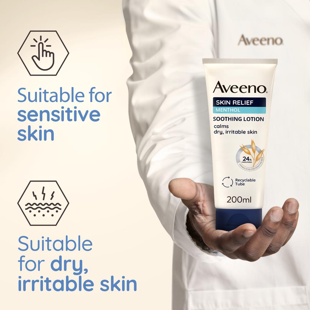 suitable for sensitive skin and dry, irritable skin